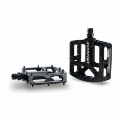 Bennies Plattform Pedale Specialized Eloxiert Schwarz