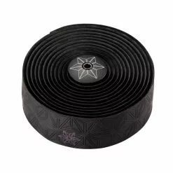 Supacaz Super Sticky Kush Galaxy Lenker Tonband Specialized Oil Slick Print/Ano Schwarz Plugs